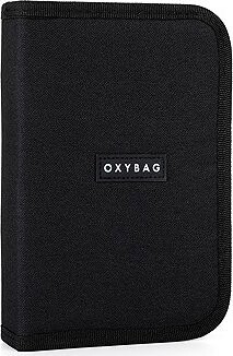 OXYBAG Unicolor 1-poschodový 2 chlopne, bez vybavenia, black