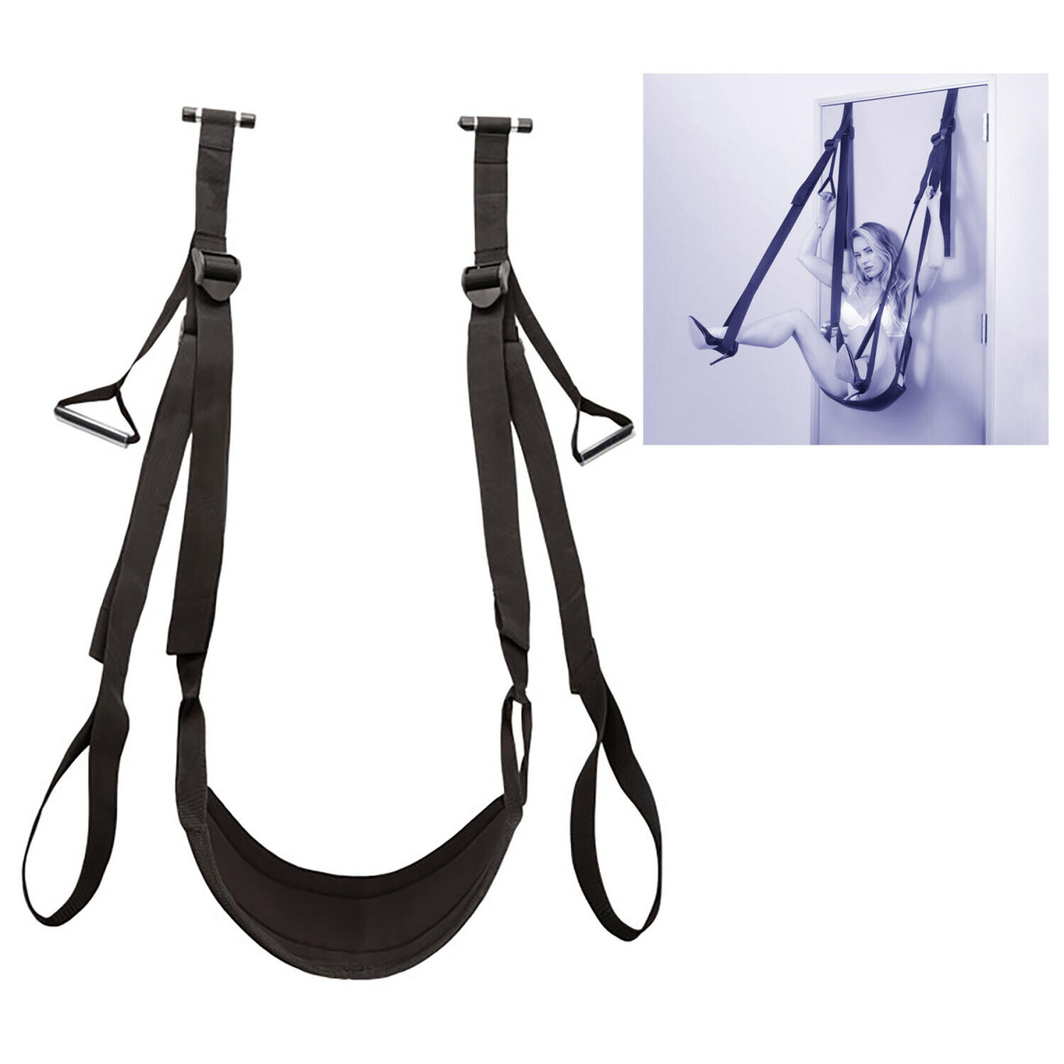 CalExotics Nocturnal Sex Swing závesná hojdačka na dvere