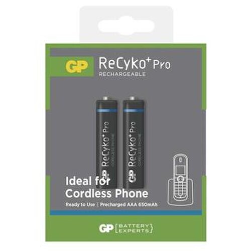 GP nabíjecí baterie RECYKO PRO DECT (650mAh) - 2ks