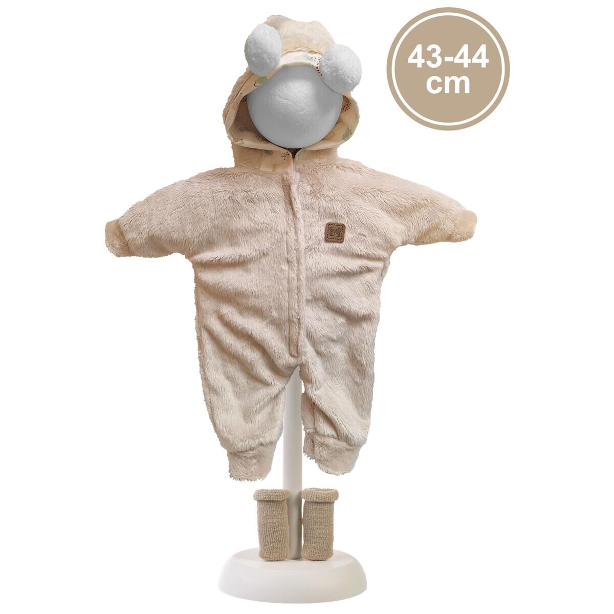 Llorens M844-03 Obleček pre bábiku bábätko NEW BORN veľkosti 43–44 cm