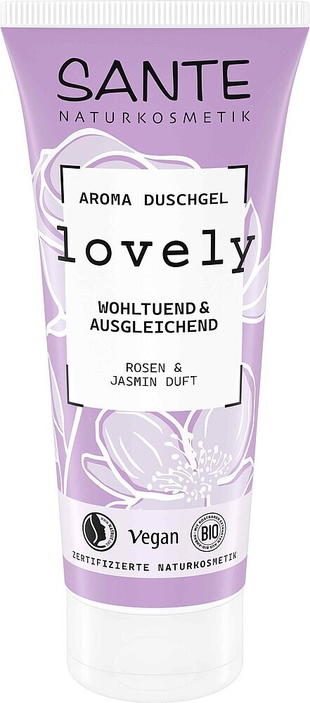Sante LOVELY Aroma sprchový gél ruža a jazmín 200ml