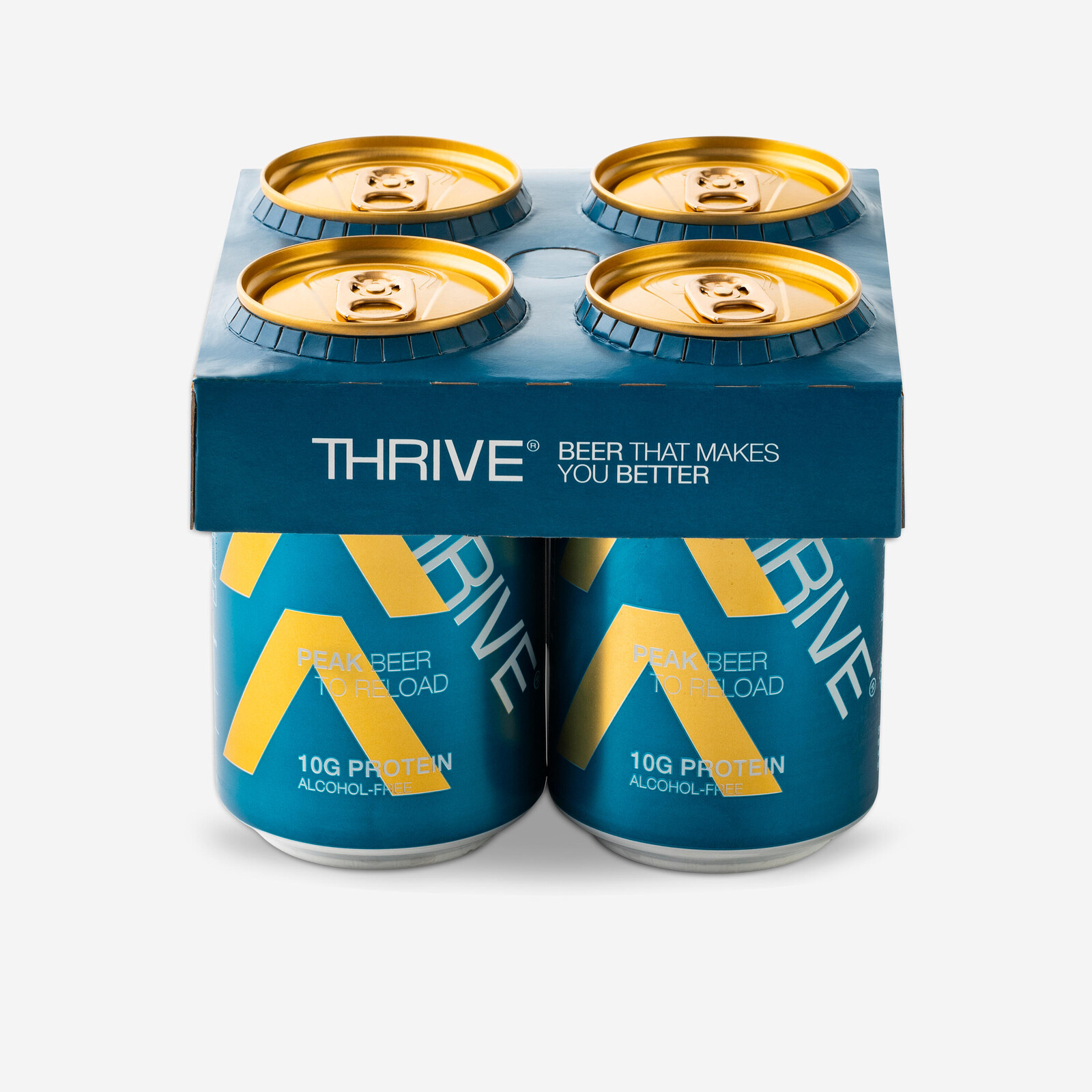 THRIVE nealkoholické proteínové pivo 4 ks