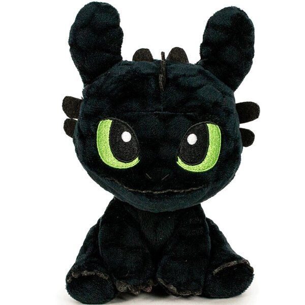 Plyšák Toothless Open Eyes (To Train Your Dragon) 60 cm Desdentao