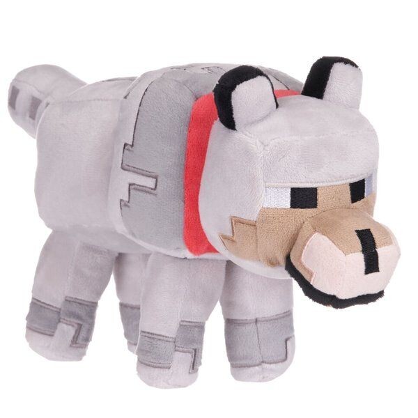 Plyšák Wolf (Minecraft) 30 cm Lobo