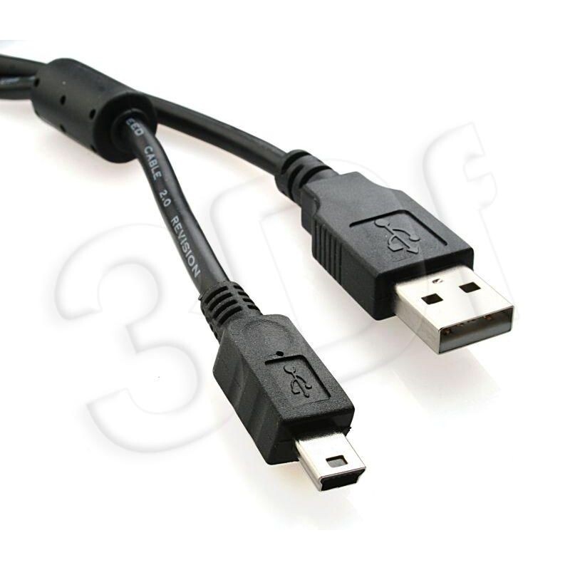Kábel CABLEXPERT USB A-MINI 5PM 2.0 30cm HQ, pozlátené kontakty CCP-USB2-AM5P-1