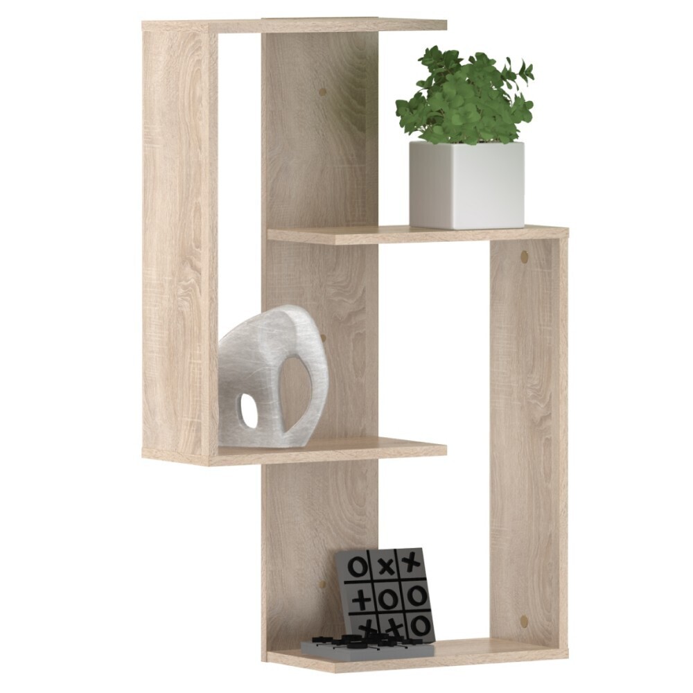 KONDELA Valpa polica dub sonoma