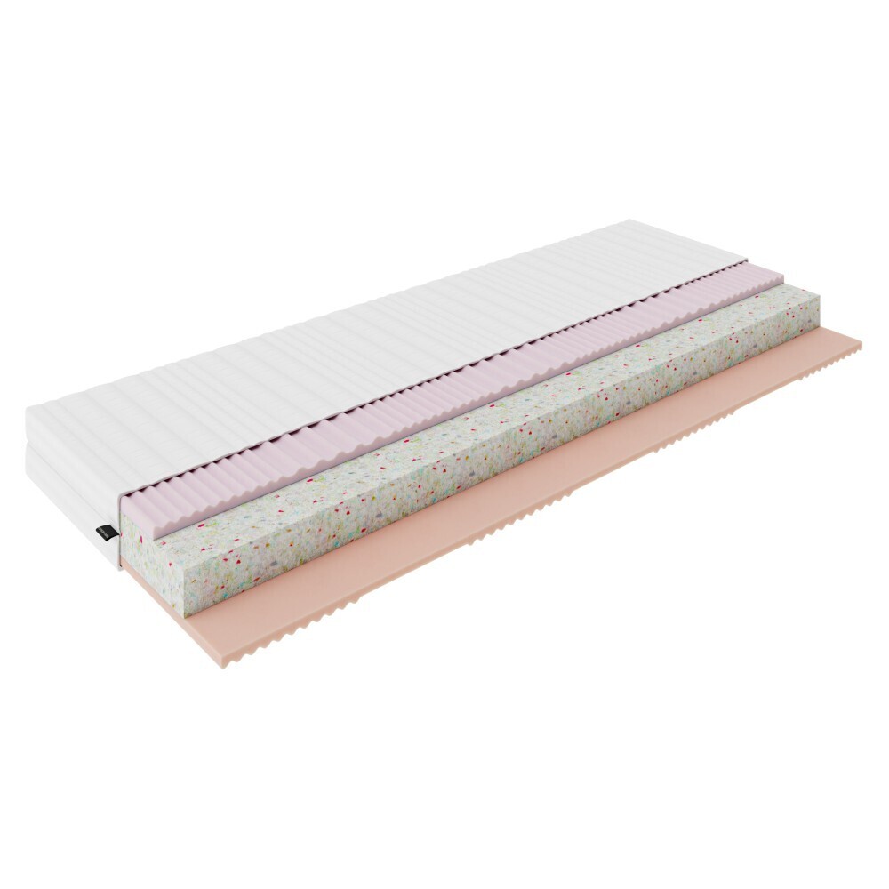 KONDELA Tamio penový matrac 90x200 cm biela