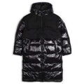 Kožené bundy Munich Puffer wind black woman collection