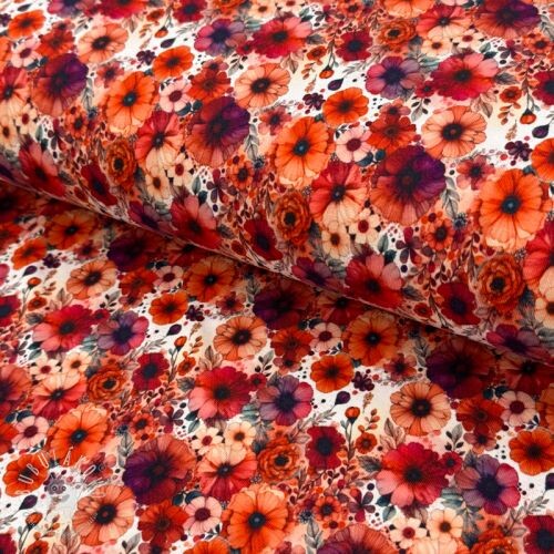 Úplet VISCOSE LYCRA HEAVY Cloe design A digital print
