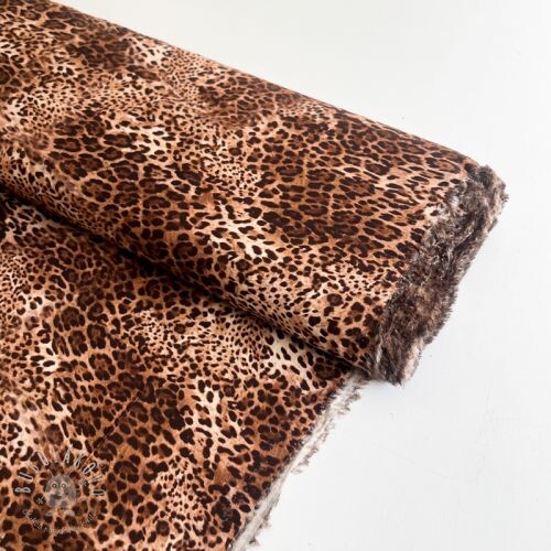 Viskóza RAYON POPLIN Jungle design B digital print