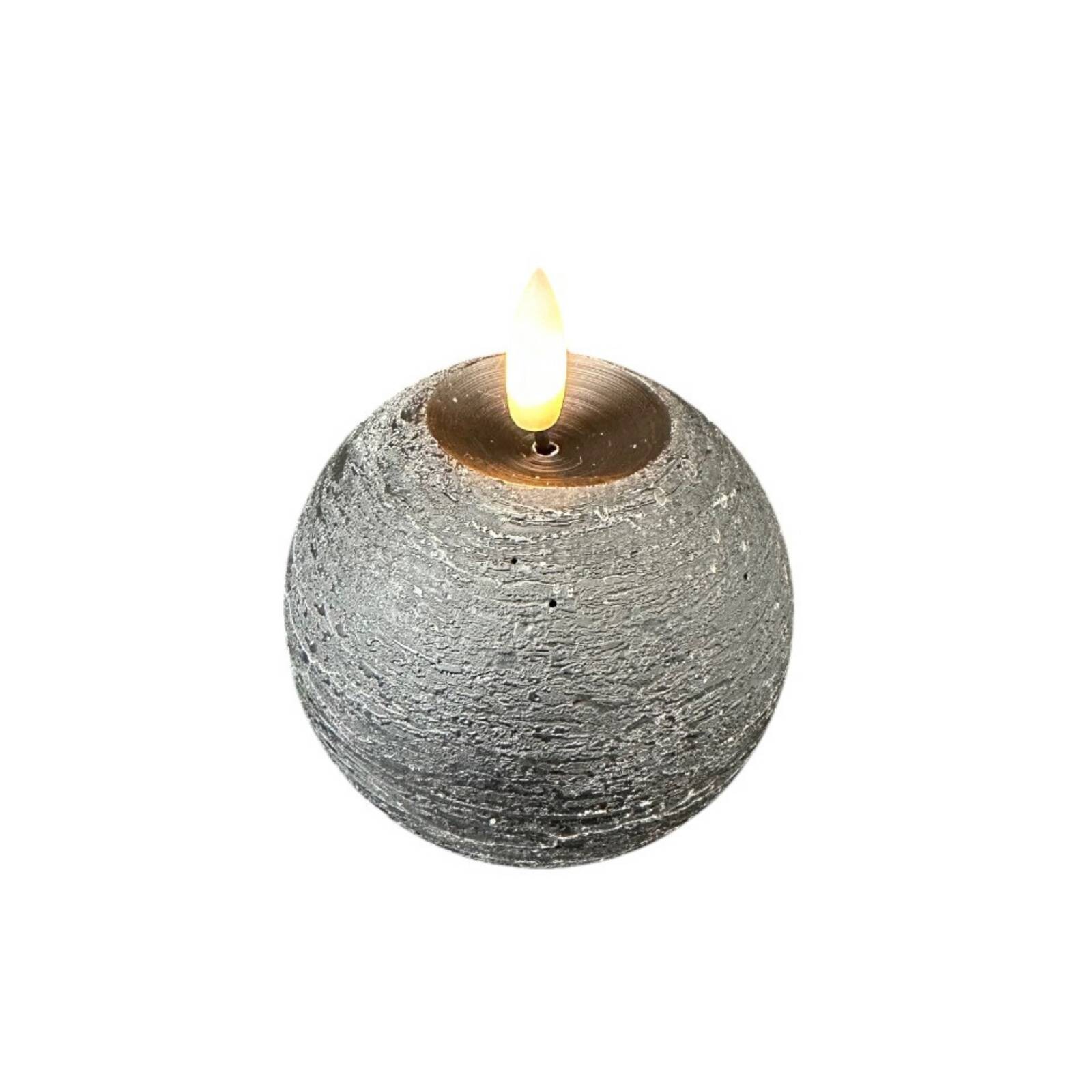 STERNTALER LED sviečka, čierna, výška 9 cm guľôčková batéria