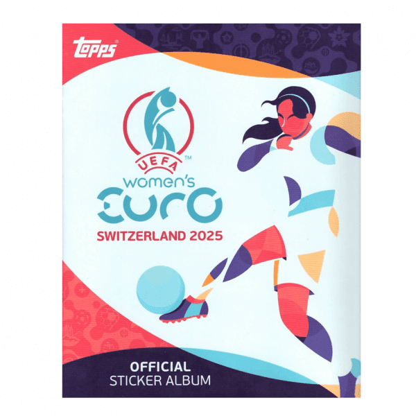 Topps Topps EURO 2025 Women Album na nálepky