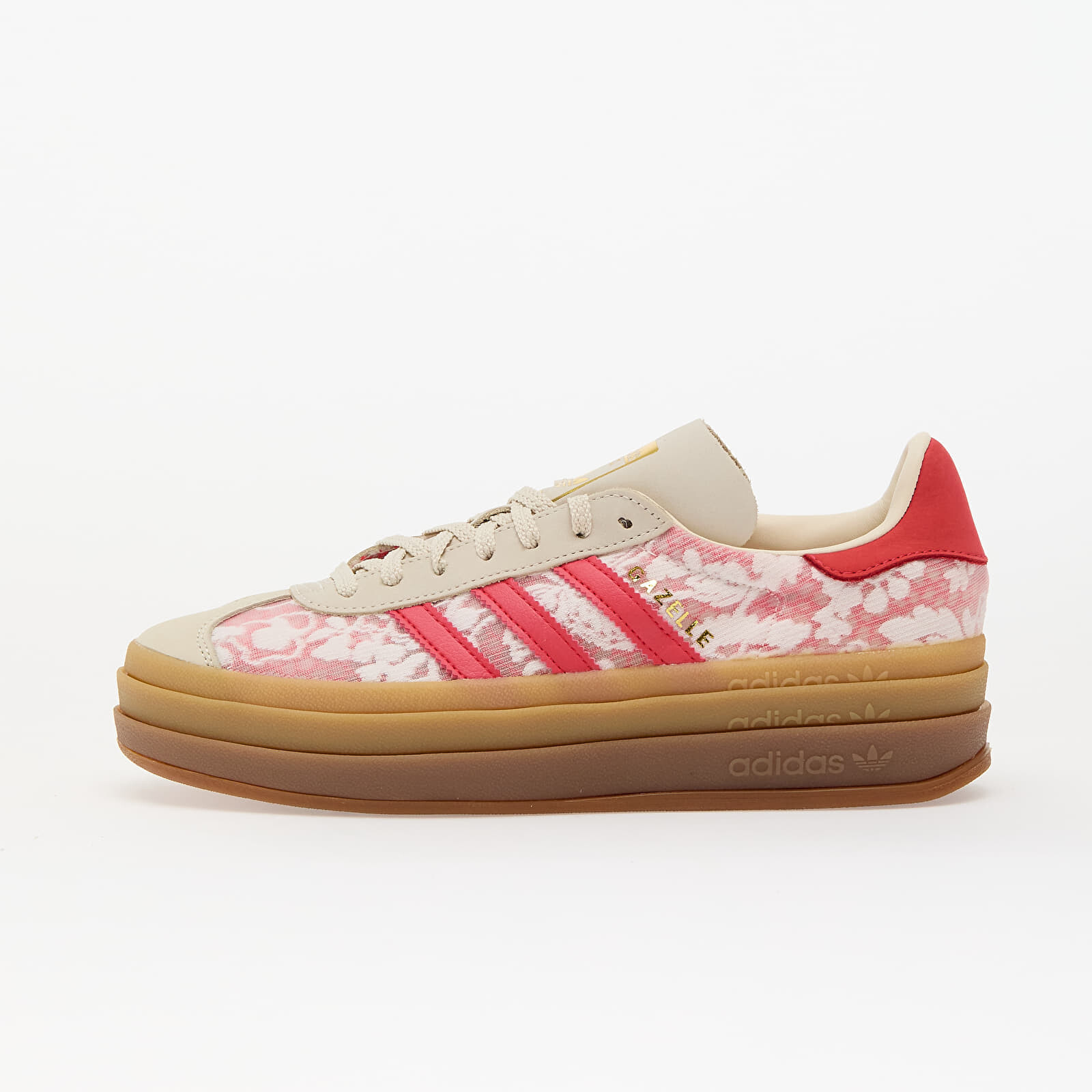 Tenisky adidas x Liberty London Gazelle Bold W Ftw White/ Crew White/ Better Scarlet EUR 36 2/3