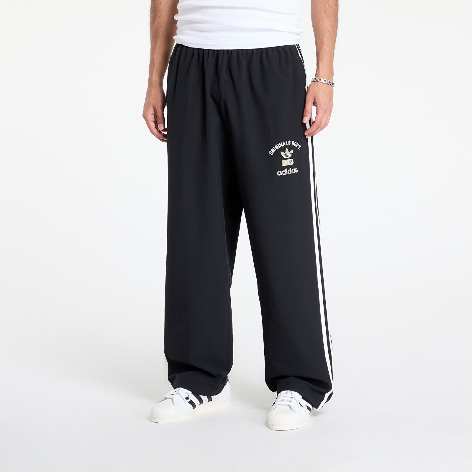 Kalhoty adidas Originals Dept. Woven Firebird Track Pant Black XL