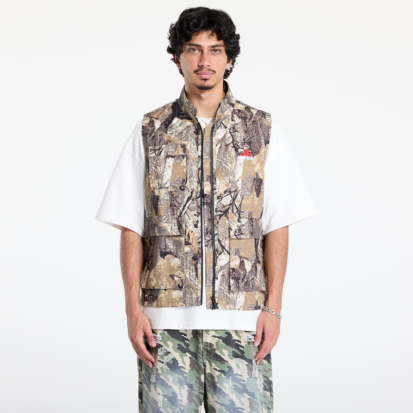 Vesta adidas Originals Camo Vest AOP Camo S