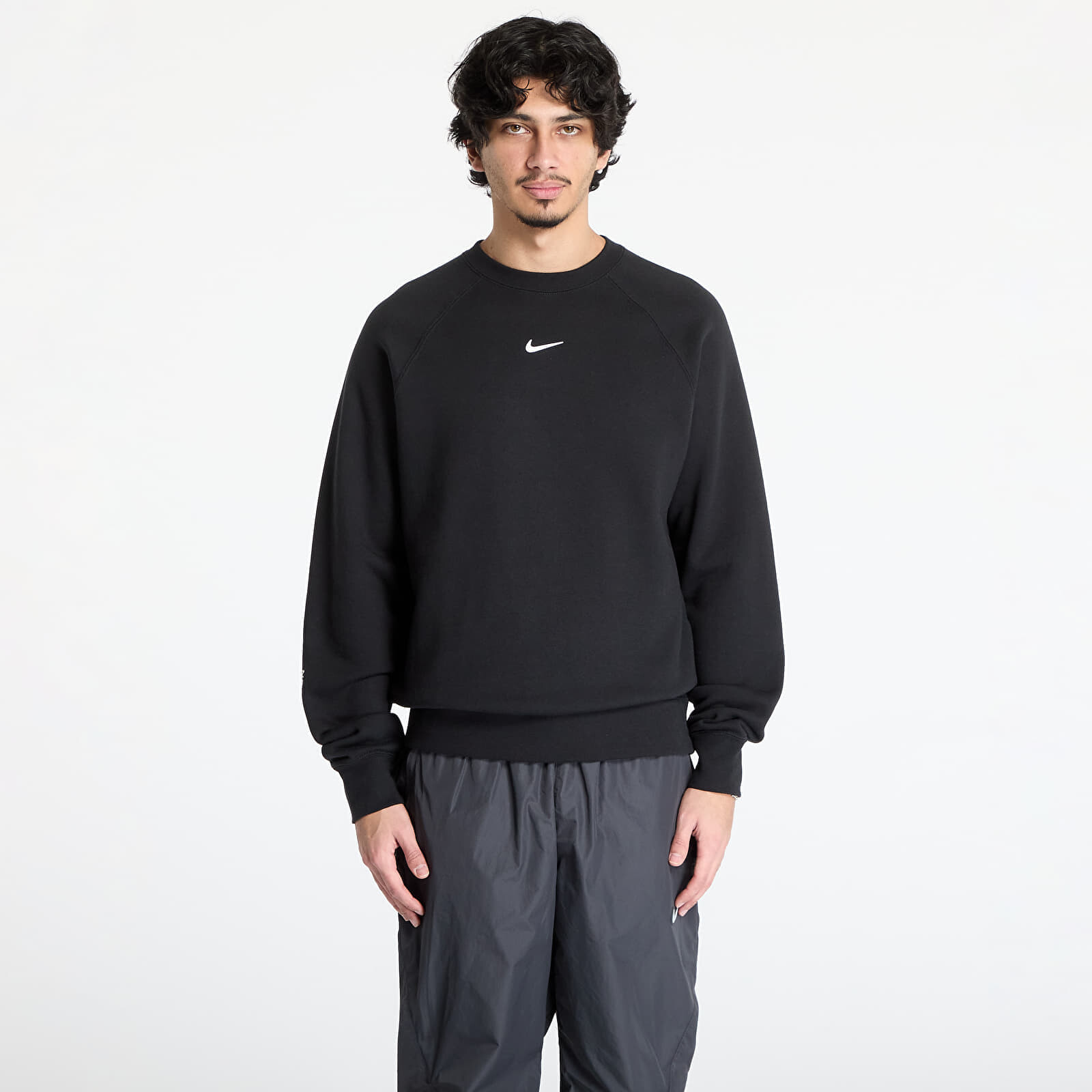 Mikina Nike x NOCTA Men's Fleece CS Crew Black/ White XS