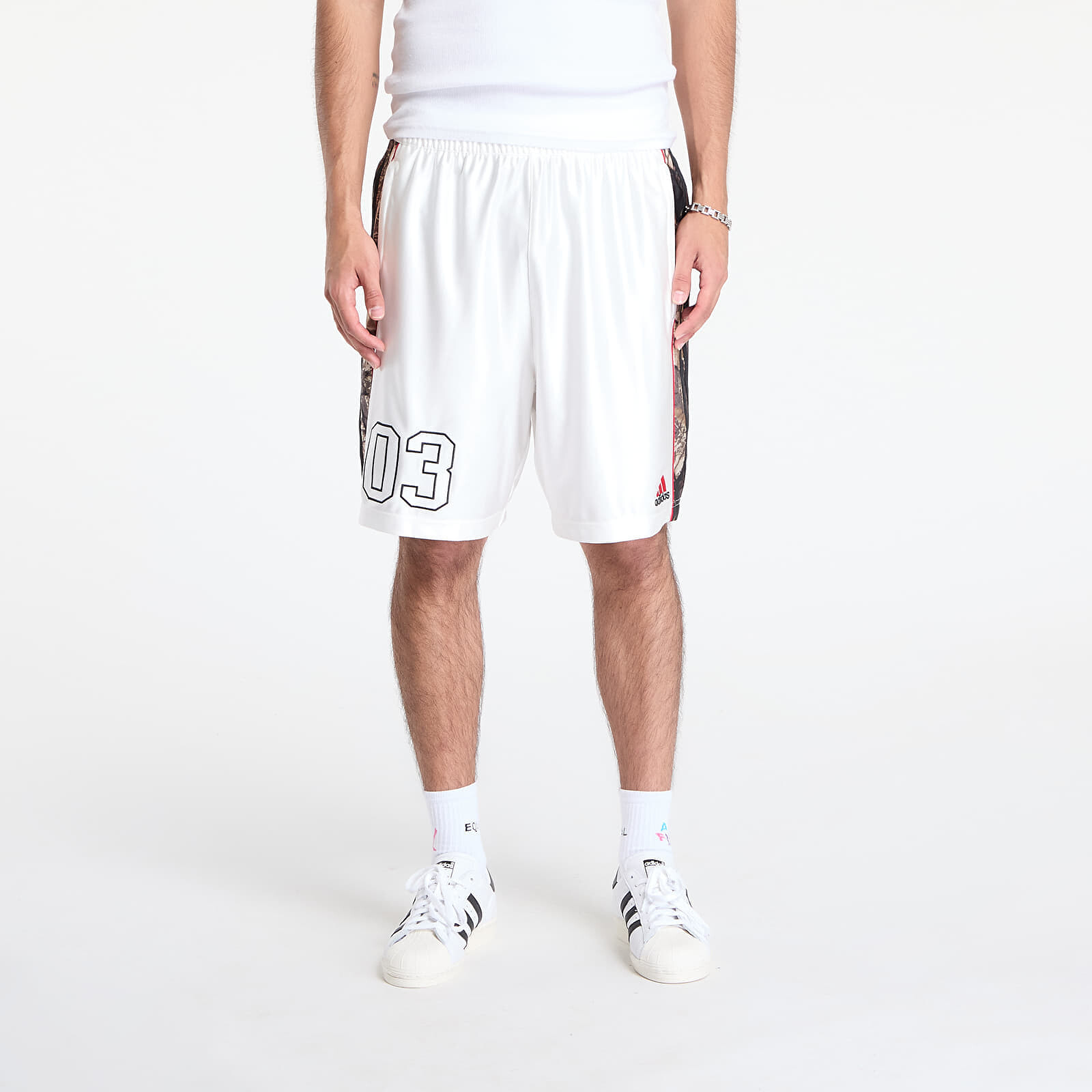 Šortky adidas Originals Camo Short Core White S