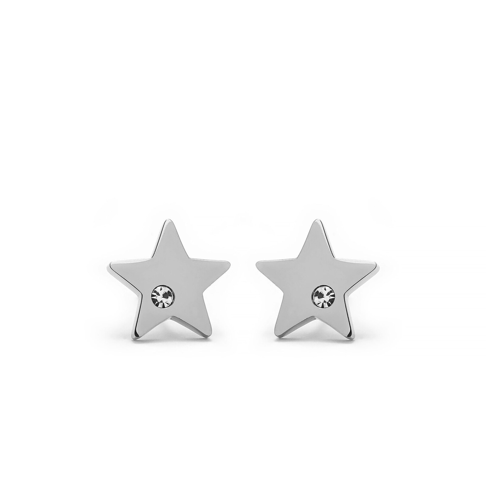 VUCH Silver Little Star Earrings