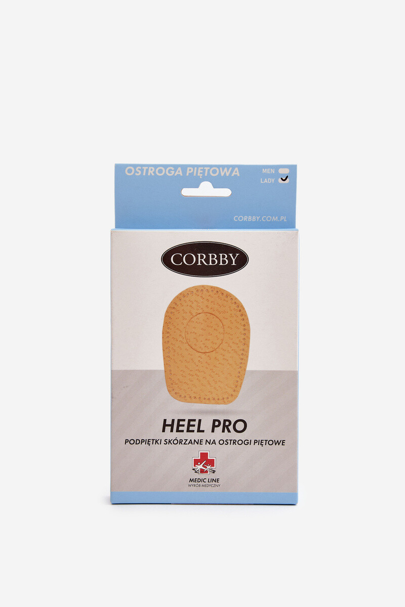 Kožené podpätky Corbby pre päty Spurs