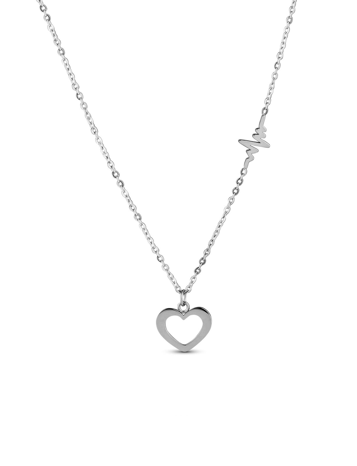 Glimmer Silver Necklace