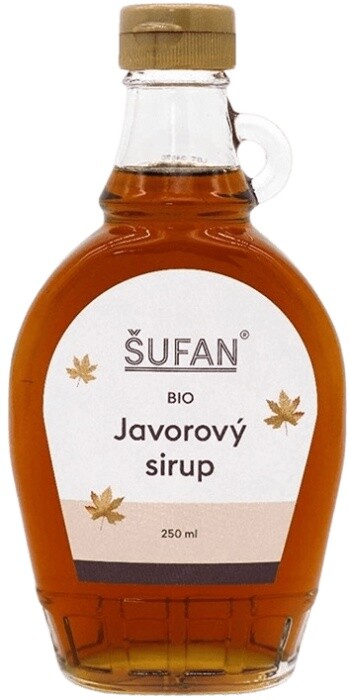 Šufan bio javorový sirup 250 ml