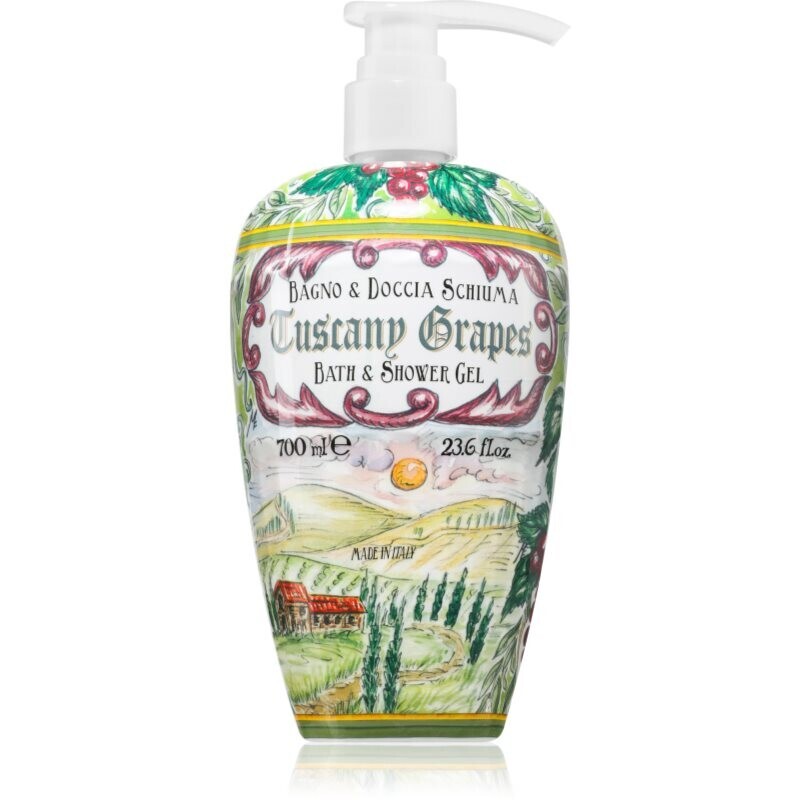 Rudy - Le Maioliche Tuscany Grapes sprchový a kúpeľový gél 700 ml