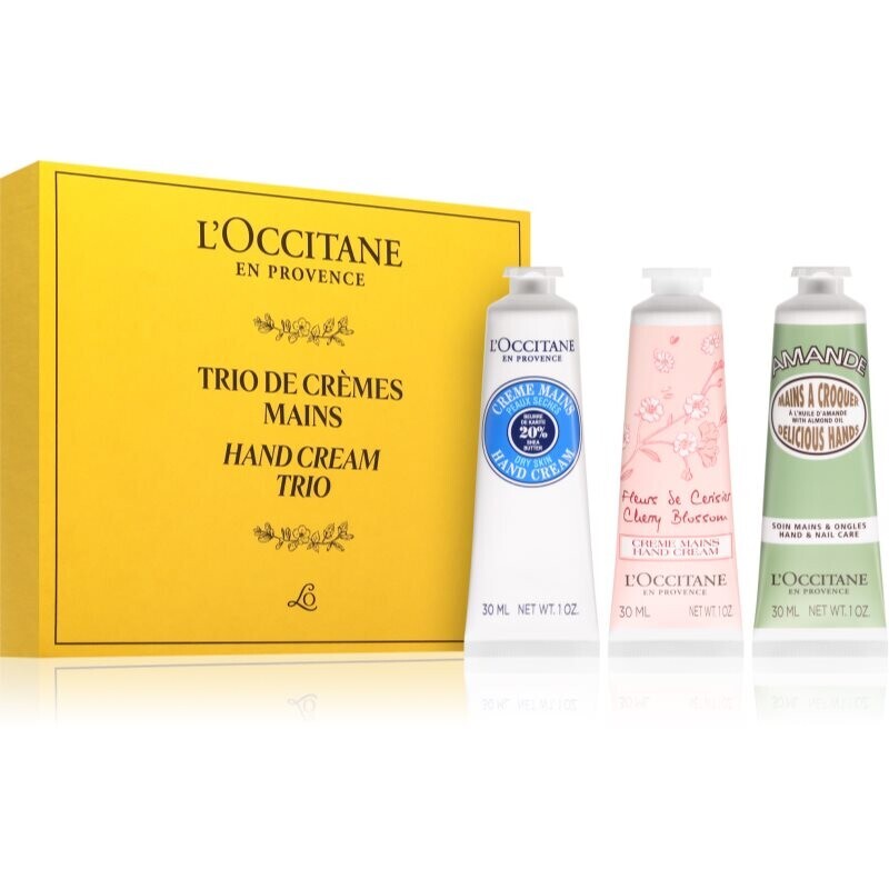 L’Occitane Hand Cream Trio darčeková sada na ruky