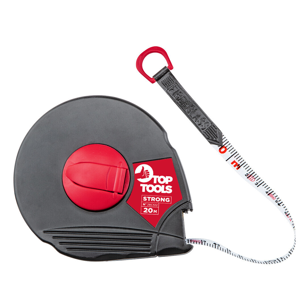 Top Tools Meracie pásmo, 20 m 28C512