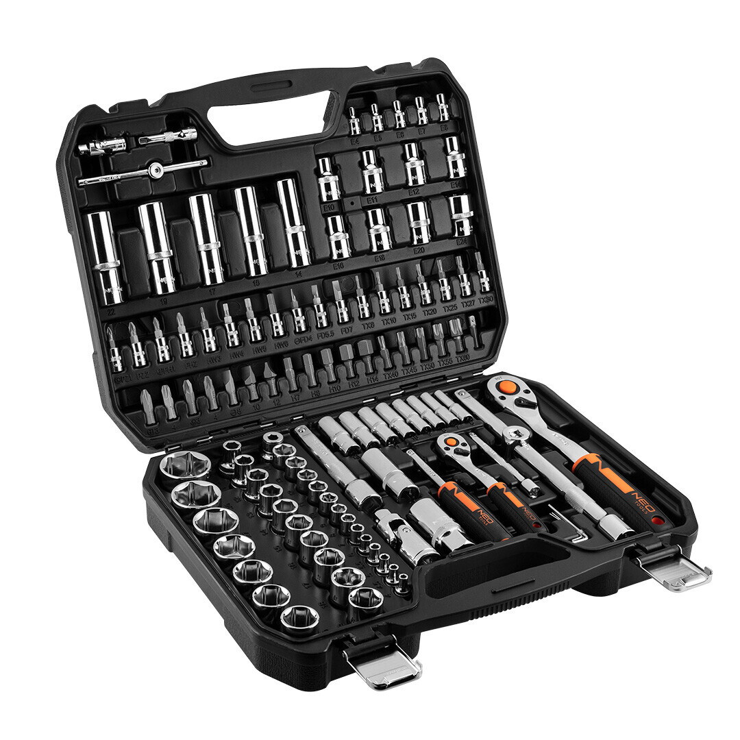 NEO TOOLS Nástrčné kľúče 1, 4, 1/2