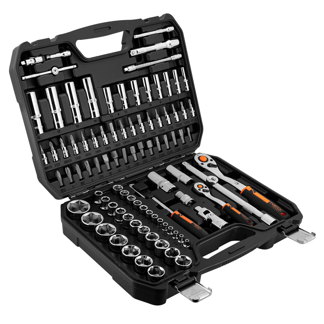 NEO TOOLS Nástrčné kľúče 1, 4, 1/2