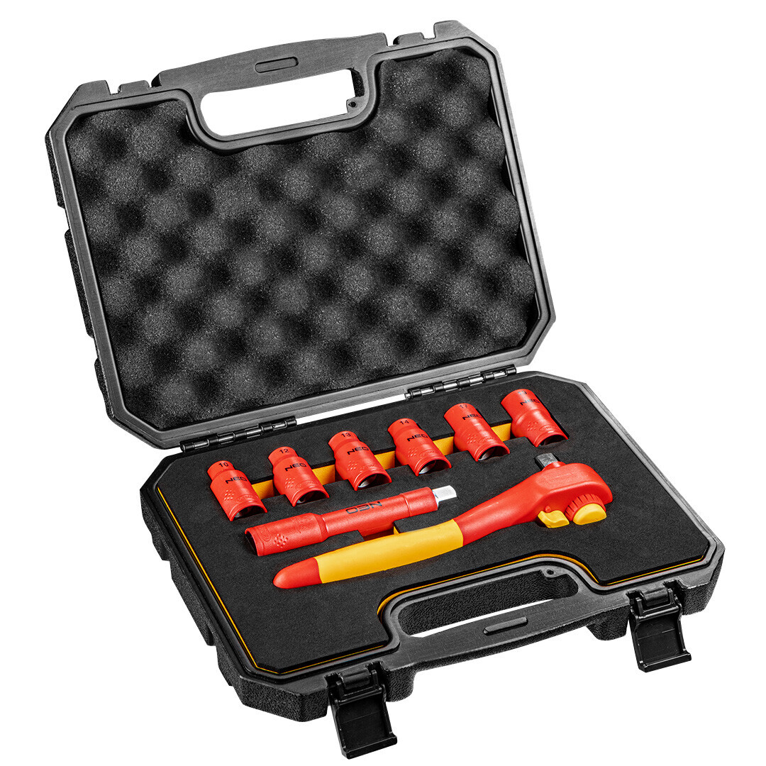 NEO TOOLS Nástrčné kľúče 1000V, 8 ks. 01-307