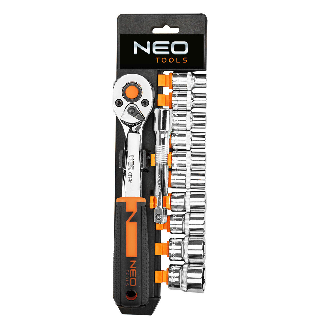 NEO TOOLS Nástrčné kľúče 3/8