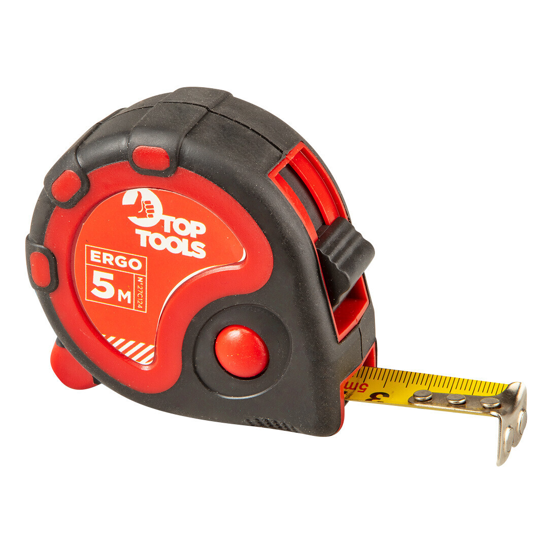 Top Tools Zvinovací meter, ocel 5 m x 19 mm 27C124