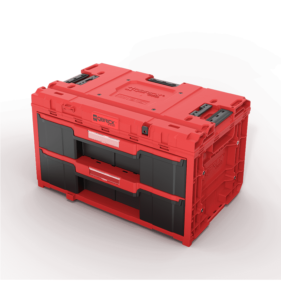 ProfiGaráž Box na náradie ONE DRAWER 2 TOOLBOX 2.0 RED ULTRA HD
