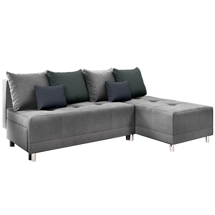 Rohová sedacia súprava Max New Vena 18+16+15 sivá