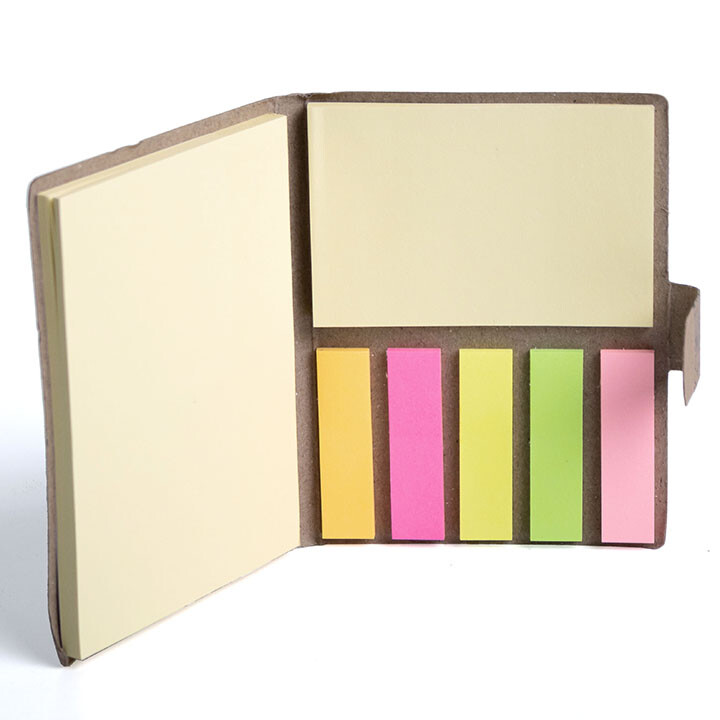 Samolepiaci poznámkový blok s potlačou ARTMIE  10.8 x 8 x 1 cm