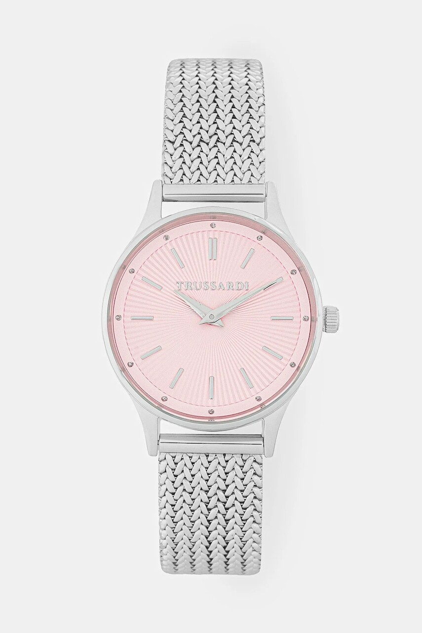 Hodinky Trussardi T-STAR dámske, strieborná farba, R2453152514