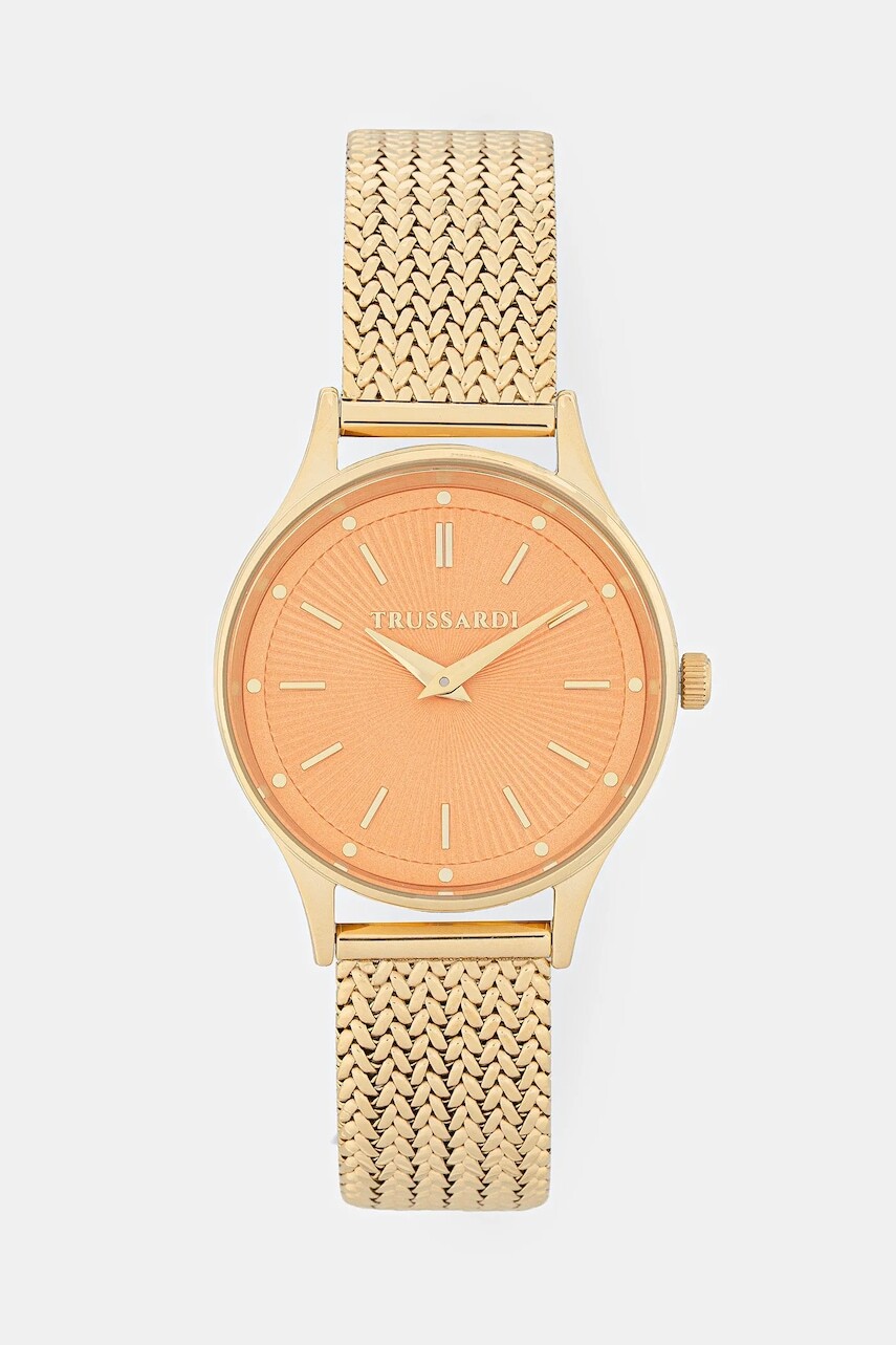 Hodinky Trussardi T-STAR dámske, zlatá farba, R2453152516