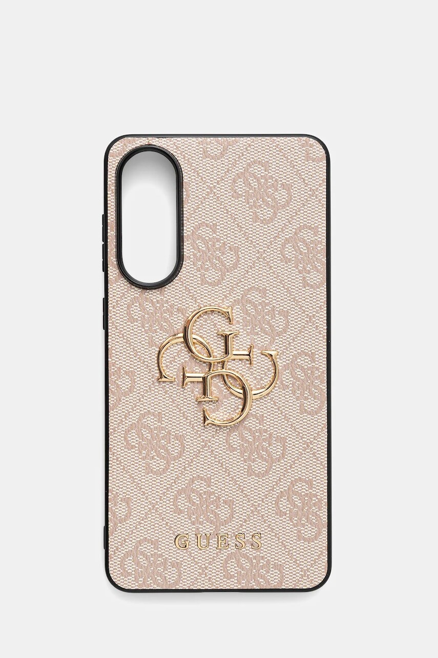 Puzdro na mobil Guess Samsung Galaxy S25 Edge ružová farba, GUHCS25E4GMGPI