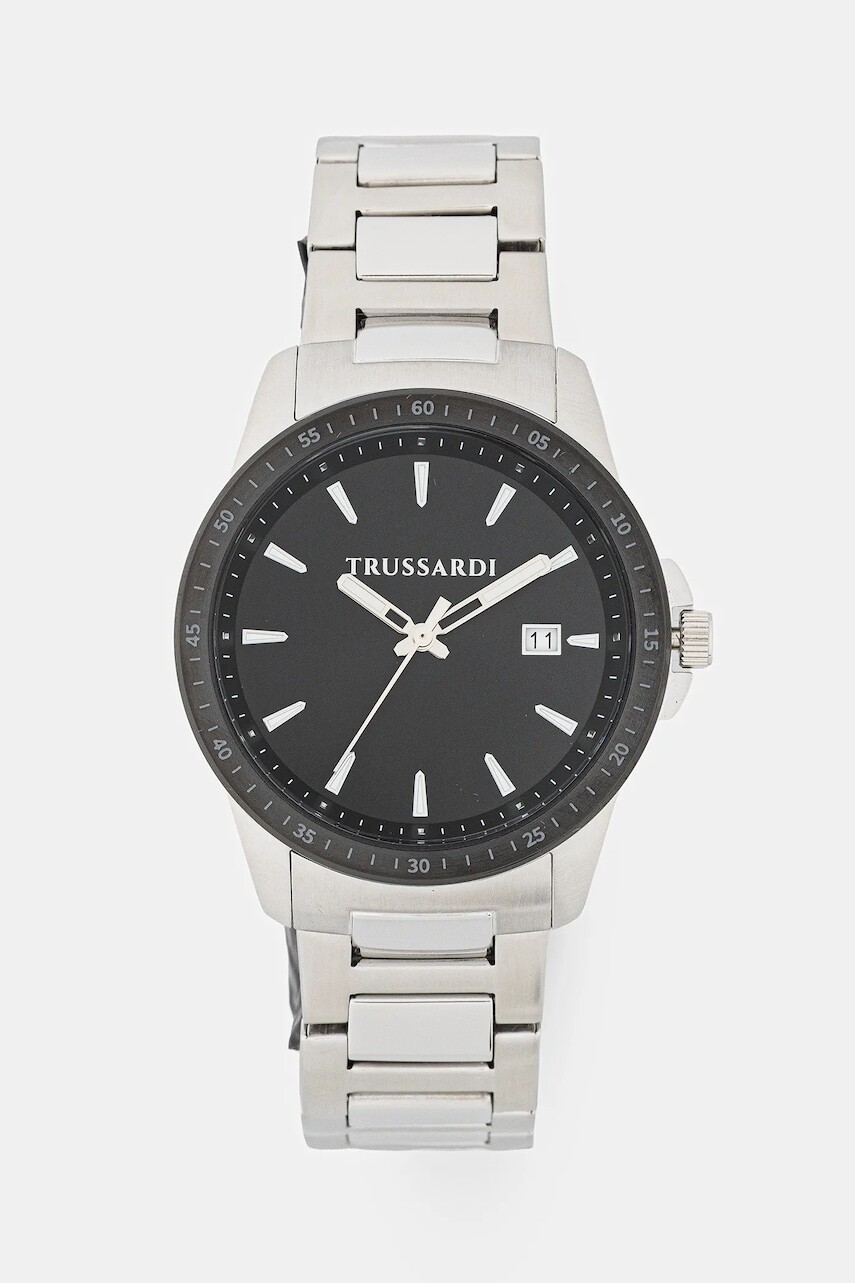 Hodinky Trussardi T-HAWK pánske, strieborná farba, R2453153006