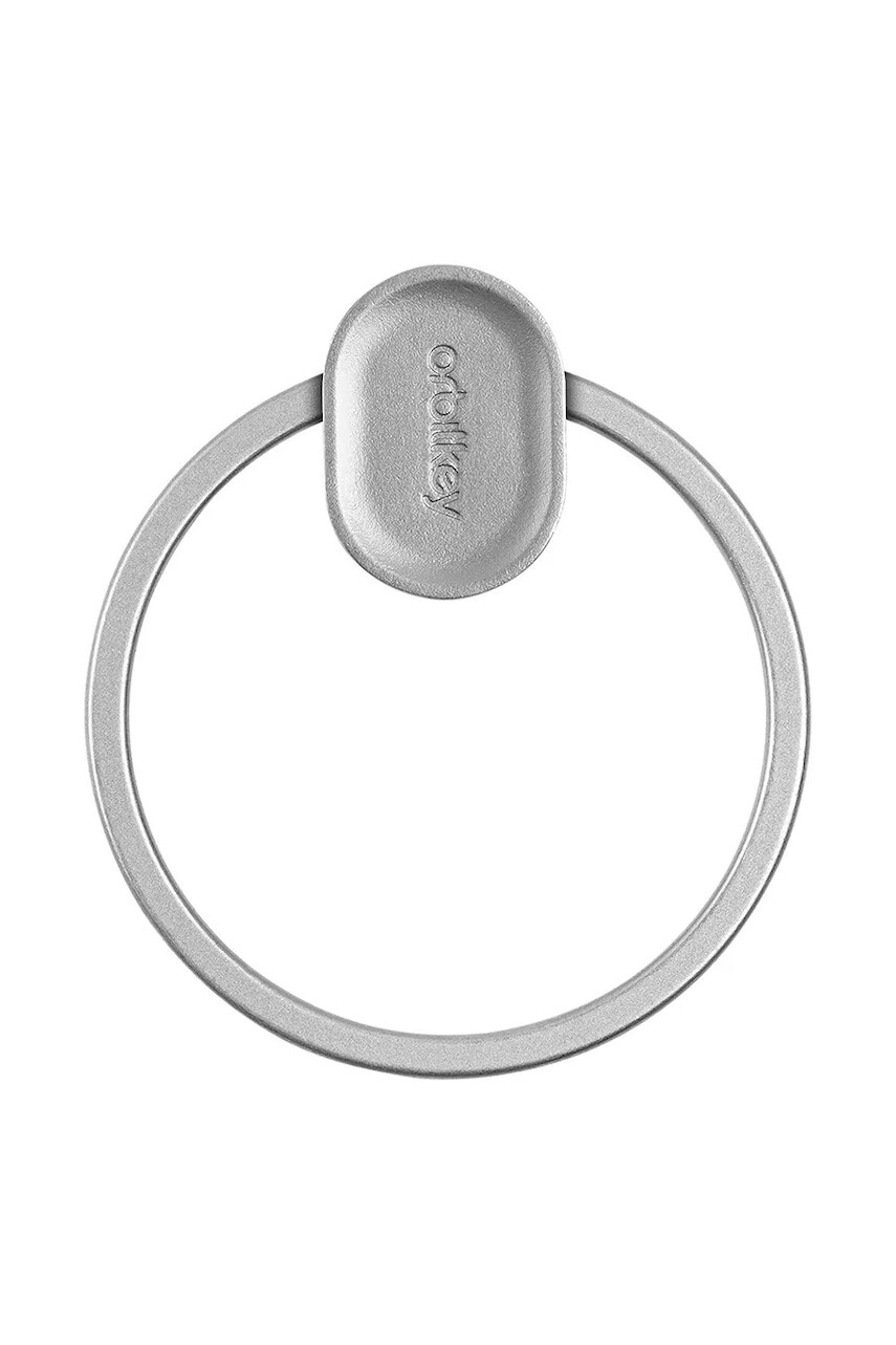 Krúžok na kľúče Orbitkey Ring v2 šedá farba
