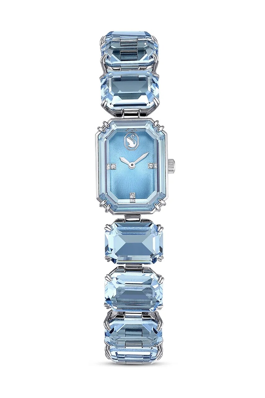 Hodinky Swarovski MILLENIA dámske, modrá farba, 5729722