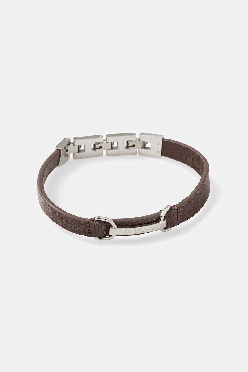 Kožený náramok Trussardi T-LEATHER TJAXZ07