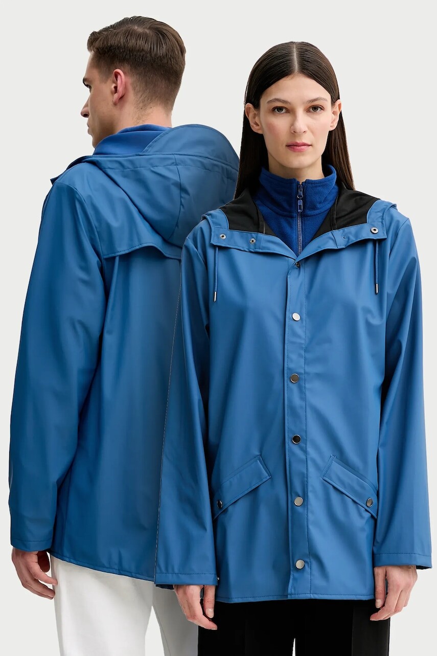 Bunda Rains Jacket W3 modrá farba, prechodná, 12010