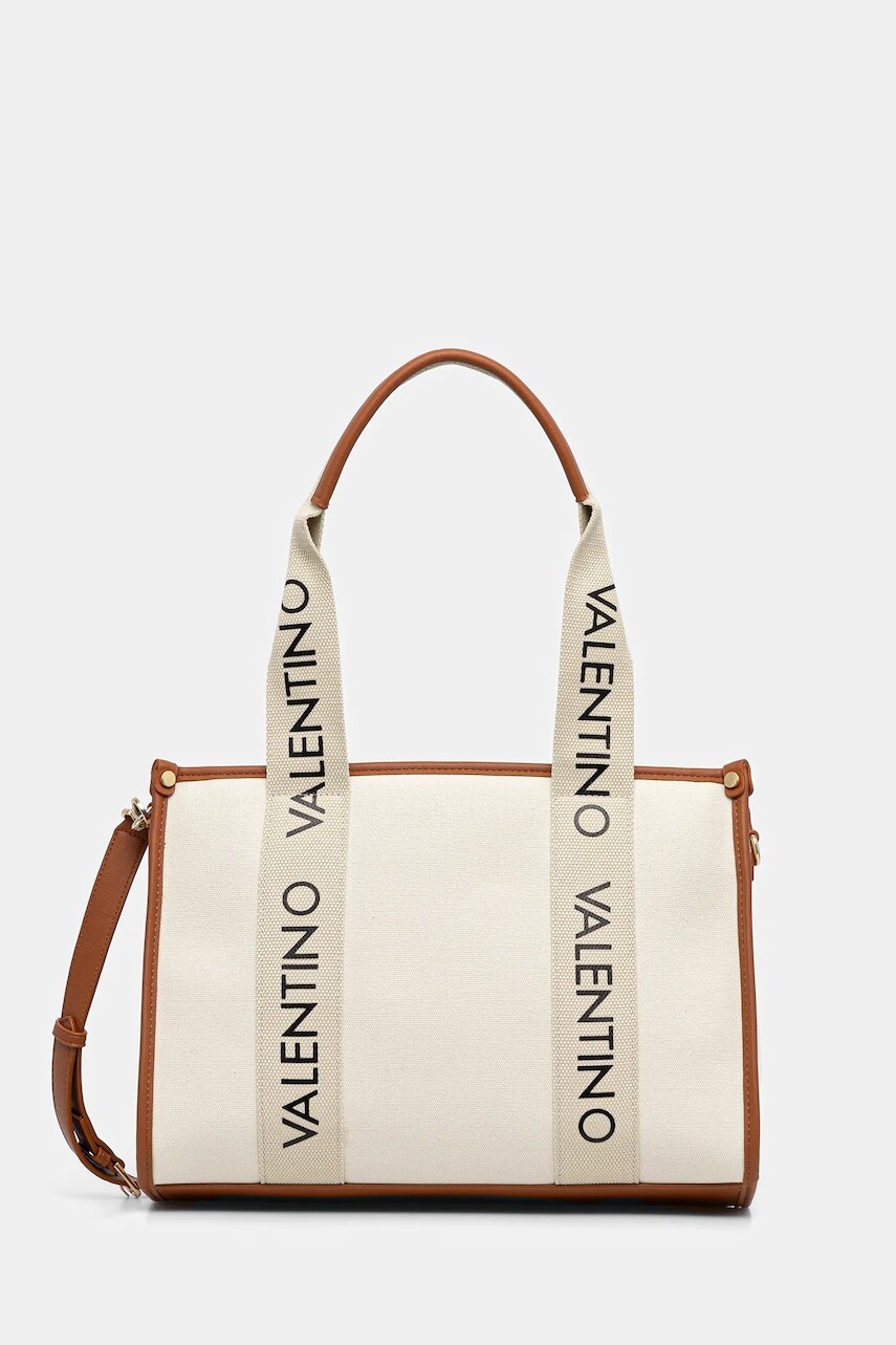 Kabelka Valentino Bags béžová farba, VBS7DD01