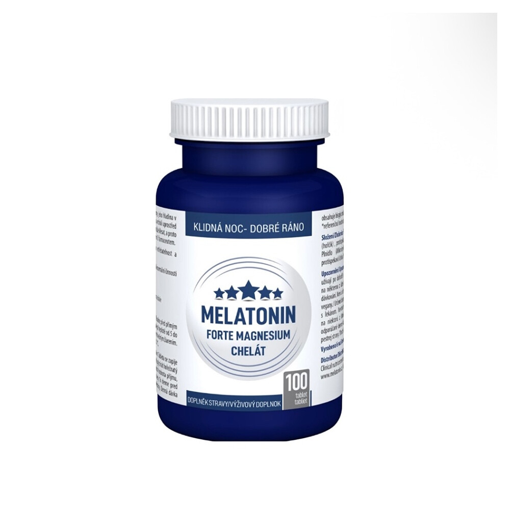 CLINICAL Melatonín forte magnézium chelát 100 tabliet