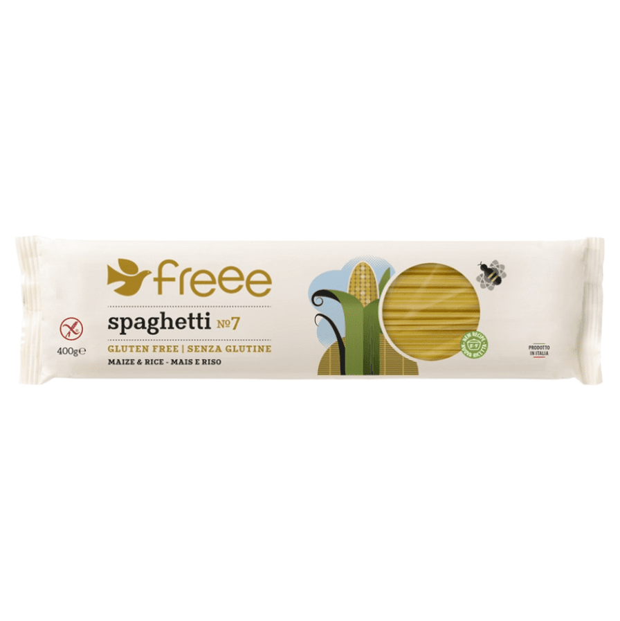 FREEE Kukurično ryžové špagety bez lepku 400 g