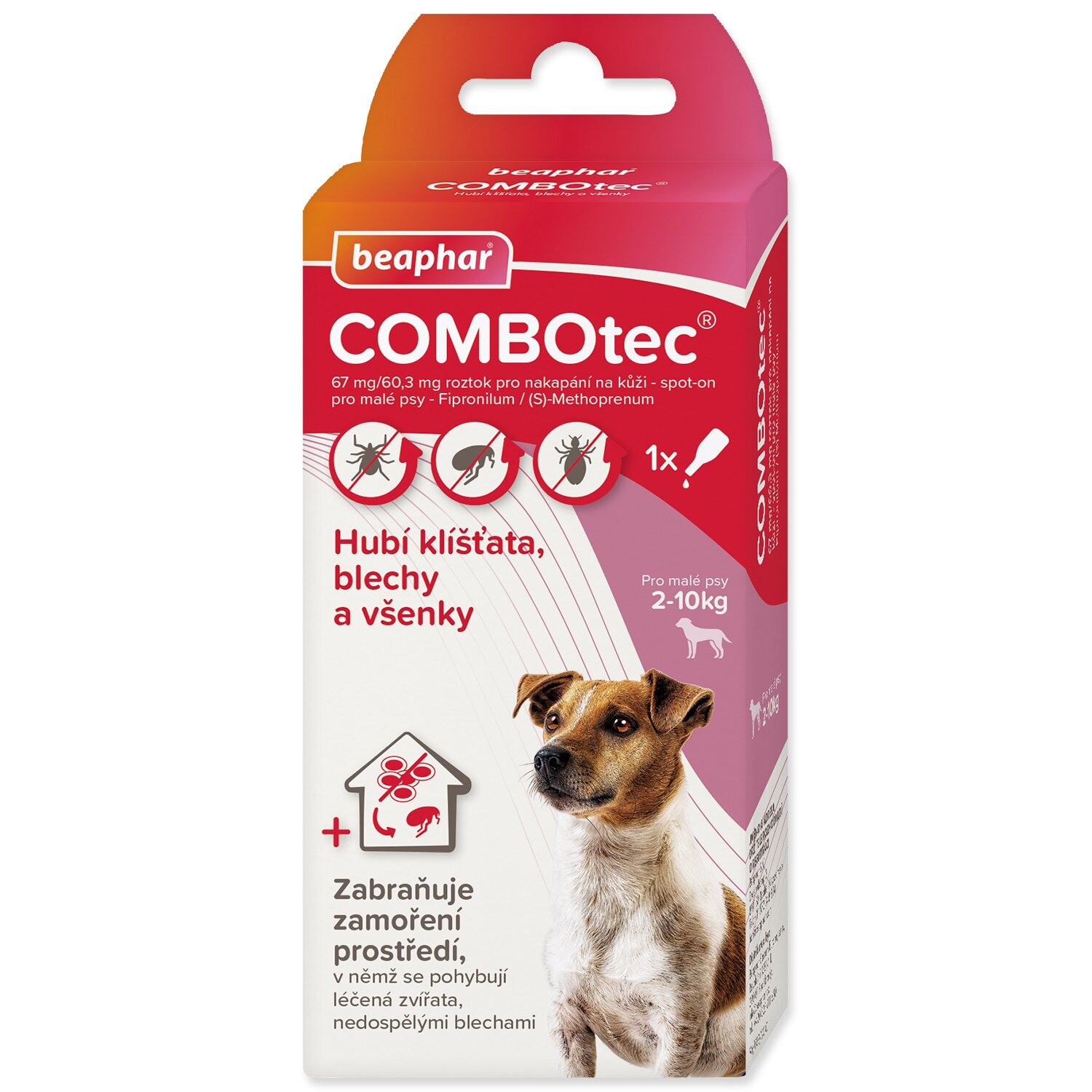 Pipeta Beaphar Spot-on Combotec pre psy S 2-10kg