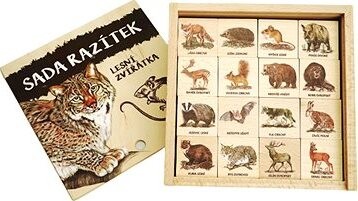 Pečiatky Lesný svet – lesné zvieratká