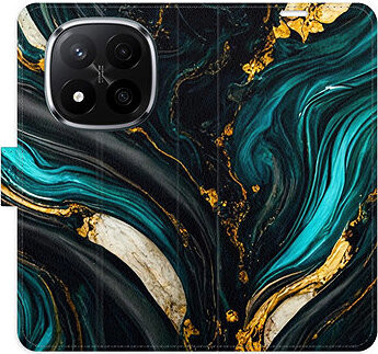 iSaprio Flip puzdro Dark Paint pre Xiaomi Redmi Note 14 Pro 5G/14 Pro+ 5G